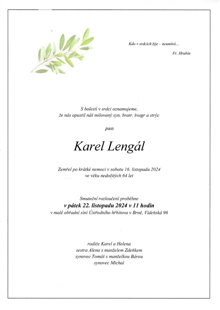 Karel Lengál