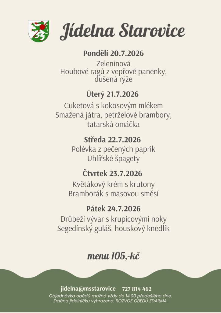 Jídelníček